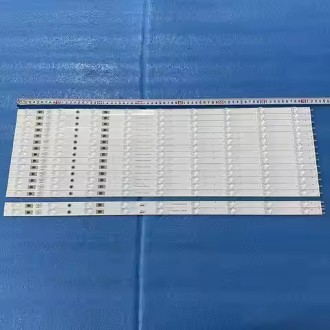 16pcs/set LED Strip set For TV Haier LE65K6500U LED65D9-03 04 LT-65MA875A 65CE3820D 65CE3211D