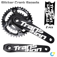 MTB Bike Crank Sticker - Transition Sticker