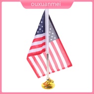 【Ready Stock】 1 Set Stable Car Flag Pole Outdoor Flag Pole Bracket Base Flag Pole Display Holder for