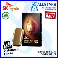 SK Hynix Beetle X31 1TB Portable SSD / Type-C (Warranty 3years with Corbell)