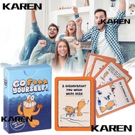 KAREN1 Go Fish Card Game, Classic Rules Educational Games Adult Go Fish Game, Fashion Great Gift Ide