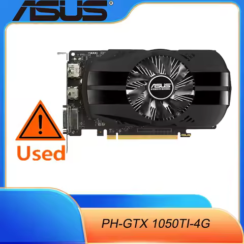 ASUS PH-GTX1050TI-4G GeForce GTX 1050 Ti 4GB GDDR5 Graphics Card