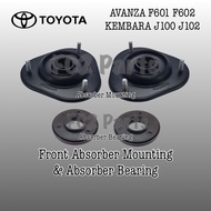 OEM Thailand 1set 4pcs Toyota Avanza F601 F602 Perodua Kembara J100 J102 Front Absorber Mounting & A