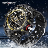 2023 SANDA 3133 Brand G- Style Military Watch Men Digital Shock Sports Watches For Man Waterproof Electronic Wristwatch Mens Relogios