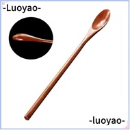 LUOYAO Wooden Spoon Desserts Condiment Kitchen Dining Kids Spoon Home Living Japanese Honey Tea Scoo