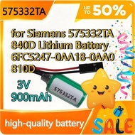 3V 900mAh for Siemens 575332TA 840D Lithium Battery 6FC5247-0AA18-0AA0 810D