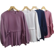 ATASAN WANITA JIHAN / BLUS / BLOUSE / ATASAN KEKINIAN / ATASAN TERBARU 2021 / ATASAN WANITA MURAH /