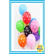 ! Polkadot Balloons COLOR 2,8gr ECER/Polkadot Latex Balloons/Party Balloons/Mix12 inch Polkadot Ball