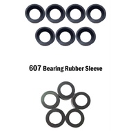 Bearing shirt 607, rubber cap 607