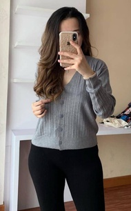 SKZ15 [ BISA COD ] [GRATIS ONGKIR ] - Cardi Joena Rajut / Cardi Oversize Rajut Wanita / Cardigan Kor