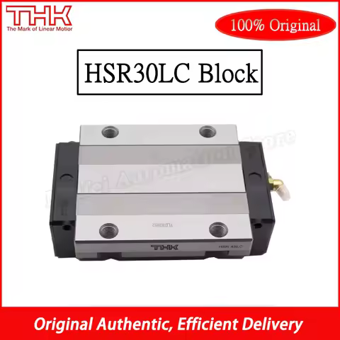 100% Original THK HSR30LC HSR30LC1SS HSR30 HSR30LC1UU HSV30LC HSV30 Block Rail Slide Linear Guideway