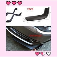 Car Front Deflector Spoiler Splitter Diffuser Bumper Canard Lip Body Shovels