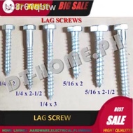 ∈▼EXPANSION SCREW / LAG /EXPANSION BOLT 1/4, 5/16, 3/8, 1/2 PER KG