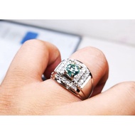 Moisonet Diamond Stone Ring F VVS1 6mm 1ct Hardness 9.25 Top Quality