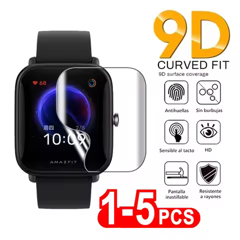 PET Hydrogel Screen Protector Film For Xiaomi HuaMi Amazfit BiP S U Pro For Amazfit Stratos 2 3 For 