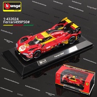Bburago | รถโมเดล Ferrari 296 GT3 จำลอง 499P