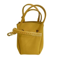 【二手】愛馬仕 Vespa 束口袋，小物包，黃色