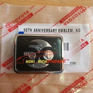 50TH Anniversary Logo Emblem 50TH Anniversary/ 100%TOYOTA Original