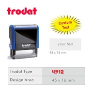 Printy Automatic Stamp 4912 Custom/ Design