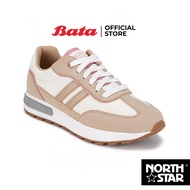 Bata บาจา by North Star รองเท้าผ้าใบแบบผูกเชือก สนีคเกอร์ สำหรับผู้หญิง รุ่น PARK 86 สีคาเมล 5203137 หลายสี 5200137