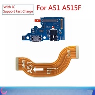For Samsung A51 A515F USB Board Charging Dock Port Connector Flex Cable Main Flex