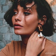 Elegant Baroque Jewelry Earrings Wholesale Natural Women's Foreign Trade Qingdao Socialite Pearl Sim