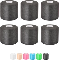 Pre Wrap Athletic Tape 6 Pack 2.4 Inch x 22 Yards Foam Underwrap Bandage Foam Underwrap Sports Tape