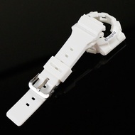 Silicone Strap and Case compatible for Casio Baby-G BA-110/BA-111/BA-112 G-SHOCK BABY G BA110/111/112 Matte Strap Smooth Strap