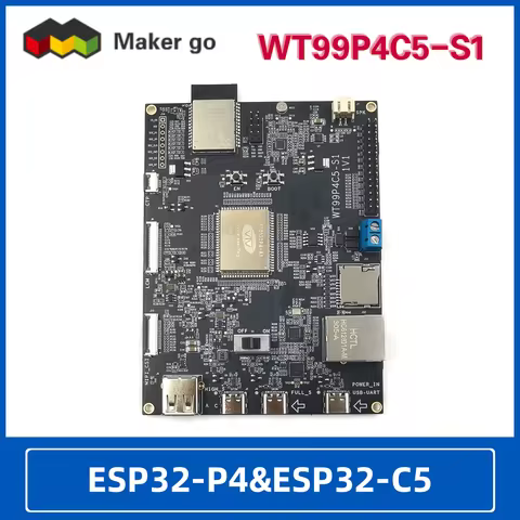ESP32-P4 Development Board Includes ESP32-C5 Module Supports WiFi 5GHz BT Zigbee WT99P4C5-S1