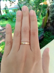 Cincin Mata Satu Emas Asli Cincin Kawin Simpel Cincin Tunangan Cincin Nikah Cincin Emas Terbaru Kado Cincin Cewek Emas