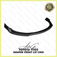 ● ◊☜ ❋ Toyota Vios 2013-2020 Bumper Front Lip Chin Body Kit (Black)