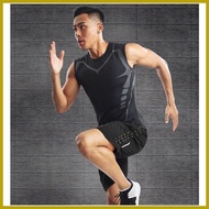 ◕ ❐ ❏ SANDO&VEST Men's pro combat compression tights sleeveless Dri-fit sando running/gym