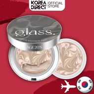 AGE 20’s Glass Skin Essence Pact Glow Refill Set, Foundation Pact, Compact foundation, Cushion