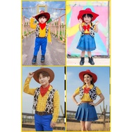 Family Fancy Dress Father Mother Boy Girl Cosplay Toy Story Toy Story Costume