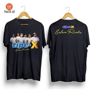 Kaos TIPE-X SALAM RINDU Premium tshirt Tipe-X terbaru Baju Musik Ska Distro Pria Katun Combed