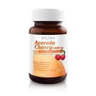 Vistra Acerola Cherry 1000 mg 45 เม็ด วิสทร้า อะเซโรลาเชอร์รี่