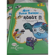 EDUCOMICS CHILDREN'S LEARNING BOOK = I LIKE TO LEARN (ROBOT)