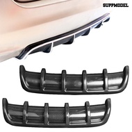 (SM)Car Universal ABS Chassis Shark Fin Bending Insert Rear Spoiler Bumper Diffuser
