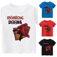 Áo thun trẻ em DOOR ROBLOX 3 áo thun cho bé có big size và size người lớn 4 màu Anam Store