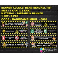 PRE-ORDER - BANNER BEAM SIMBOL BENGKEL RBT