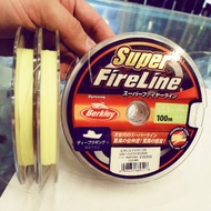 Berkley super fireline 45lb no3 100m,berkley super fireline colored 40lb, 50lb 100m/tali pancing/fis