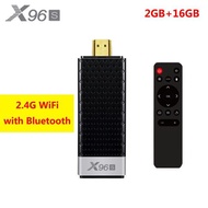 X96S Smart TV Box Mini PC TV Stick 9.0 DDR4 4GB 32GB 2GB 16GB Amlogic S905Y2 WIFI BT4.2 4K HD VS X96