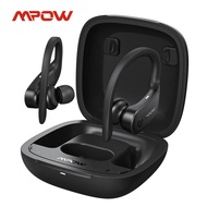 Mpow Flame Lite Wireless Bluetooth Earphones With IPX7 Waterproof 30H Playtime Bass Earhook Earphone For Gym Smartphone Earbuds