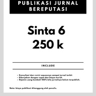 Jasa Buat Publikasi Jurnal Sinta 6