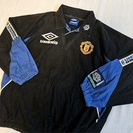 超罕有 1994-95 Manchester United Umbro Drill Top Sweater 94年舊版 曼聯 訓練上衣 Made in HK 香港製
