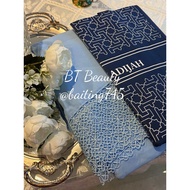 Telekung Cotton Lace +Bag Siti Khadijah