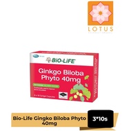 Bio-life Gingko Biloba Phyto 40mg