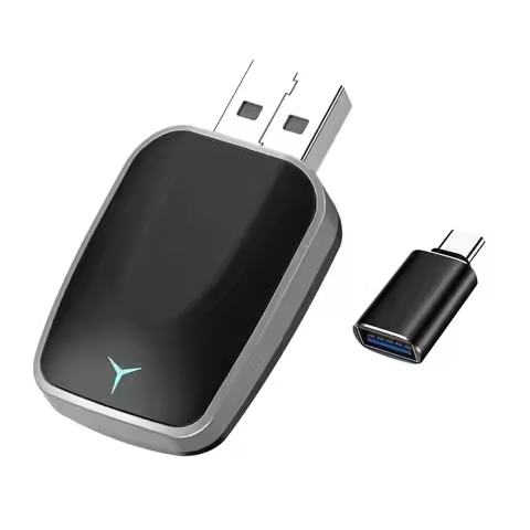 AB16-Wireless Adapter 2026 2In1 Carplay Android Auto Plug And Play Universal For Nissan Connect