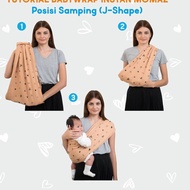 Nrj.10jn22u - Front Baby Carrier 3in1 Buy 1 Get 1 Babywrap