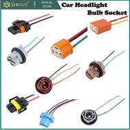 Car Headlight Bulb Socket Adapter Wiring Harness H1 H4 H7 H8 H11 HB3 9005 HB4 9006 T10 T20 1141 1016